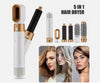 5-in-1 Hair Styling Brush – Multi-Function Blow Dryer & Curler