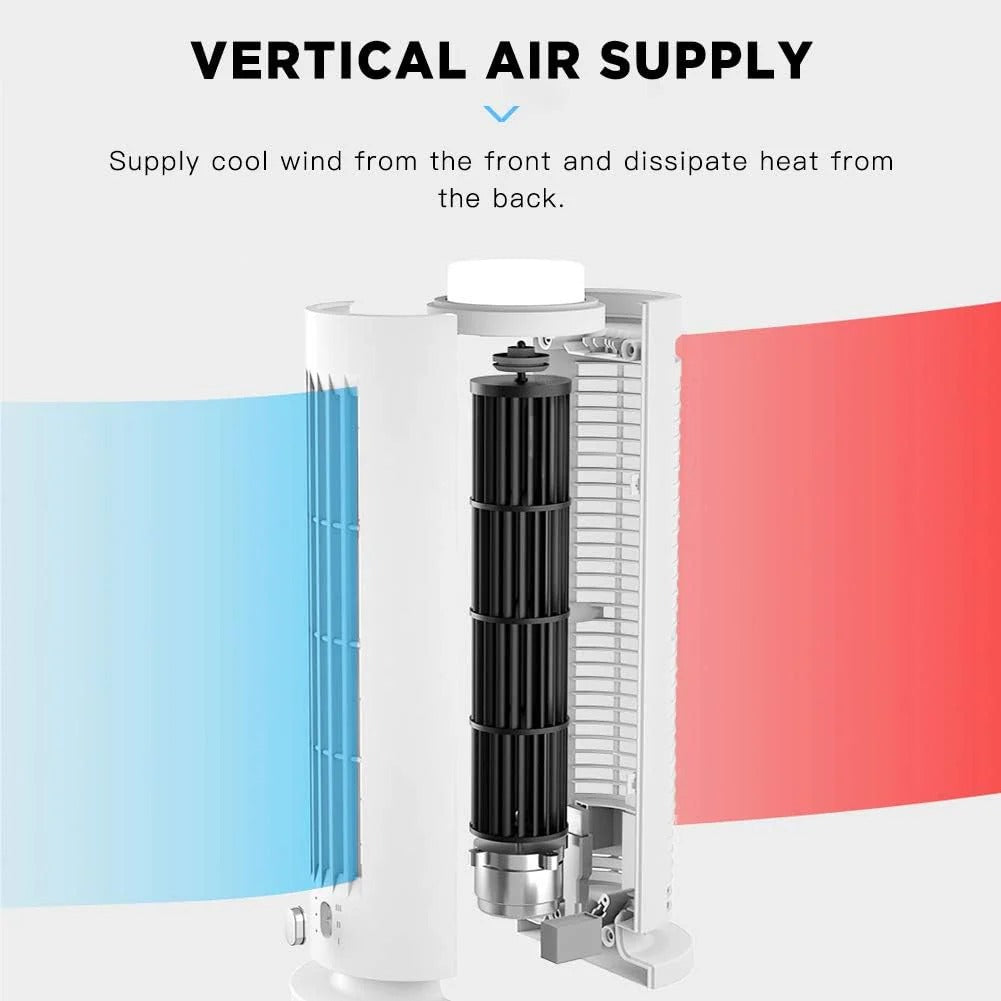 AMOI Smart Portable Tower Fan – Quiet & Energy Efficient Cooling
