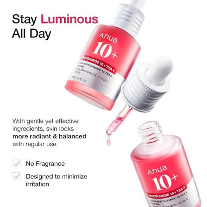 Anua Niacinamide + TXA Serum – Skin Brightening & Tone Correcting Treatment