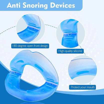Adjustable Anti Snoring Mouthpiece – Comfortable Sleep Improvement Device
