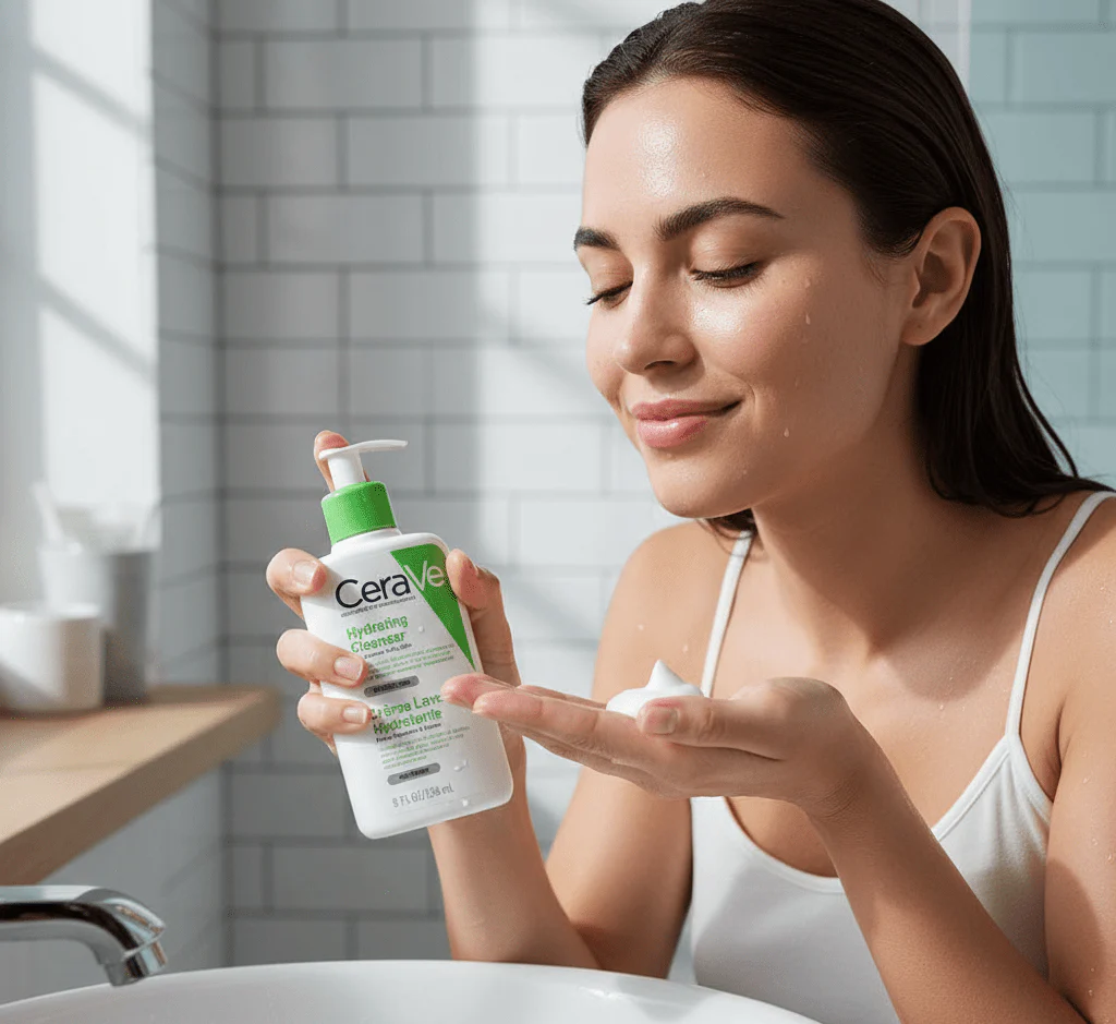 CeraVe Hydrating Face Cleanser | Moisturizing Daily Cleanser