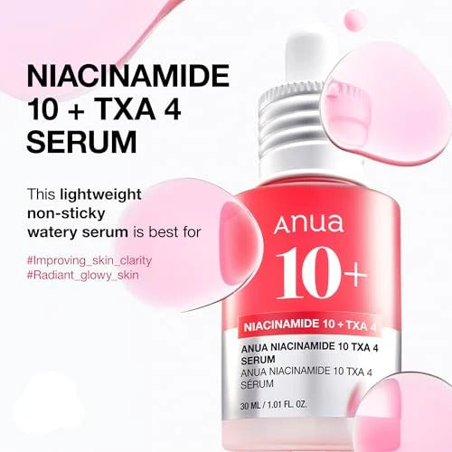 Anua Niacinamide + TXA Serum – Skin Brightening & Tone Correcting Treatment