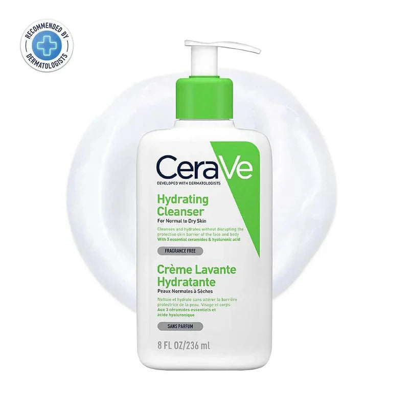 CeraVe Hydrating Face Cleanser | Moisturizing Daily Cleanser