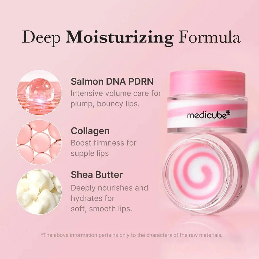Medicube PDRN Lip Sleeping Mask – Nourishing Overnight Lip Care for Dry & Damaged Lips